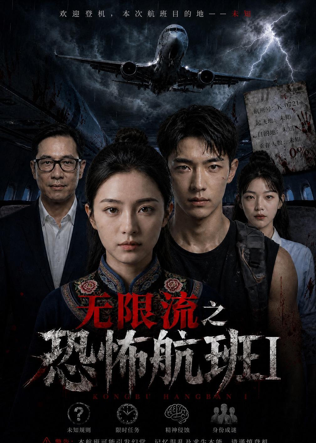无限流之恐怖航班1